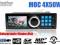 br14 RADIO SAMOCHODOWE MP3 USB SD 4x50W FILMY DIVX