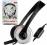 Słuchawki z mikrofonem Voip GRY Skype Tlenofon GG
