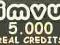 IMVU 5.000 Real Credits - szybkie kredyty 5k cr