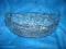 Piękna owalna szklana misa