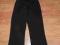 *DUE* CZARNE ELEGANCKIE GRUBE SPODNIE W PRĄŻKI '38