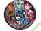 TALERZYKI MONSTER HIGH 8szt 21cm UPIORNI UCZNIOWIE