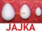 10cm JAJKO STRUSIA STYROPIANOWE jajka GRATIS