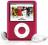 NOWY oryginalny iPod nano Apple 3Gen 8GB -czerwony