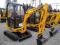 Minikoparka JCB 8018 oszklona 2008r 60.500netto