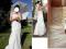 Suknia ślubna - kolor wanilia, roz.36/38 + dodatki