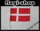 Flaga Samochodowa auto flaga DANIA Danii Denmark
