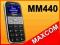 TELEFON KOMÓRKOWY MAXCOM MM440 DLA OSOBY STARSZEJ