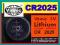 VINNIC Bateria CR 2025 LITHIUM 3V CR2025 01.2014