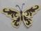 [trinket_tt] SCRAPKI (X5) MOTYL OZDOBNY f(K-BR)