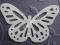 [trinket_tt] MOTYLE AŻUROWE BIAŁE PERŁOWE 10szt
