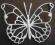 trinket_tt SCRAPKI (Z) MOTYL AŻUROWY 2szt . KREMOW