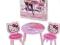 HELLO KITTY  STOLIK + 2 KRZESEŁKA OD RĘKI