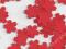 SCRAPKI KWIATY KWIATKI 1,6 CM OKAZJA 100 SZT