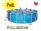 BASEN STELAŻOWY 457x122cm ZESTAW 7w1 BESTWAY 56100