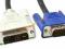 NOWY adapter kabel VGA - DVI-A DVI 180cm GW F.VAT