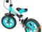 ODPYCHACZ BIEGOWY ROWER ROWEREK TURKUSOWY