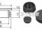 Zaślepka zatyczka(10szt)do rury fi 25 F-V