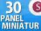 PANEL MINIATUR - 20 PANELI BEZ LIMITU AUKCJI 30D