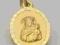 ZŁOTY MEDALIK CHRZEST BIERZMOWANIE PREZENT ŚLUB