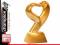 Statuetka ceramiczna w kształcie serca, tab.GRATIS