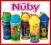 Nuby BIDON PSTRYCZEK NIEKAPEK SŁOMKA 330ml 0%BPA