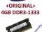 Pamięć ram Samsung 4GB DDR3-1333 SO-DIMM 204pin