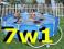 7w1 BASEN BESTWAY STELAZ 305 x 76 POMPA FILTR GWAR