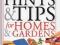 COMPLETE BOOK OF HINTS AND TIPS FOR HOMES AND GAR