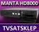 MANTA HD8000 DEKODER SATELITARNY TUNER DVB-S