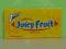 *HIT Gumy Wrigley's Juicy Fruit 7x5 listków NIEMCY