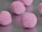 Puchate pompony 13mm 20szt. RÓŻOWE JASNE