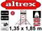 Rusztowanie aluminiowe rusztowania ALTREX 7,20rob
