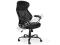 Obrotowy fotel biurowy NORTON czarny TILT eco skór
