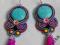 SUTASZ kolczyki VERONIQUE soutache