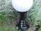 LAMPY LAMPA OGRODOWA WYS.500mm KLOSZ  KULA 300 mm