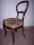 ORYGINALNE KRZESŁO FRANCUSKIE-  ORZECH