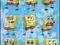 SPONGEBOB - MINY - ogromny plakat 53x158cm !!!