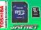 TOSHIBA 4GB micro SDHC 4 GB microSD +a SD TANIA WY