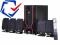 GLOŚNIKI 5.1 INTEX 4650W ` CZYTNIK SD USB RADIO !