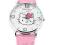 HELLO KITTY OKRĄGŁY ZEGAREK NA RĘKĘ ELEKTRONICZNY