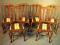 Piękne, Dębowe Krzesła-6 szt. w Stylu LXV ! W-wa