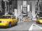 NOWY JORK - YELLOW CABS - plakat 91.5x30.5cm
