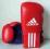 RĘKAWICE skórzane adidas BOKS PRO KICK czerw. 10oz