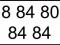 ULTRA PROSTY *** 8 84 80 84 84 *** TYLKO 3 CYFRY!