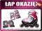 PIĘKNE ŁYŻWOROLKI REGULOWANE r.35-38 + OCHRANIACZE