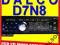 RADIO DALCO D7N8 USB SD MP3 PANEL 4x50W 2 KOLORY !