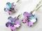 SWAROVSKI Komplet Flowers Kwiatki Wybierz KOLOR