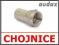 # WTYK złącze F 6,8 mm nakręcany RG6 # AUDAX