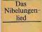 Das Niebelungenlied